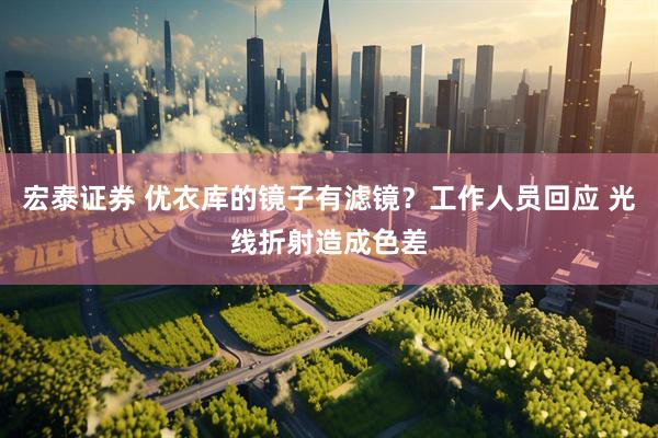 宏泰证券 优衣库的镜子有滤镜？工作人员回应 光线折射造成色差