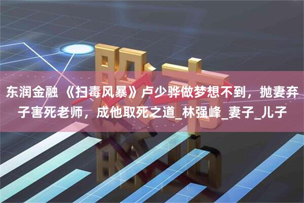 东润金融 《扫毒风暴》卢少骅做梦想不到，抛妻弃子害死老师，成他取死之道_林强峰_妻子_儿子